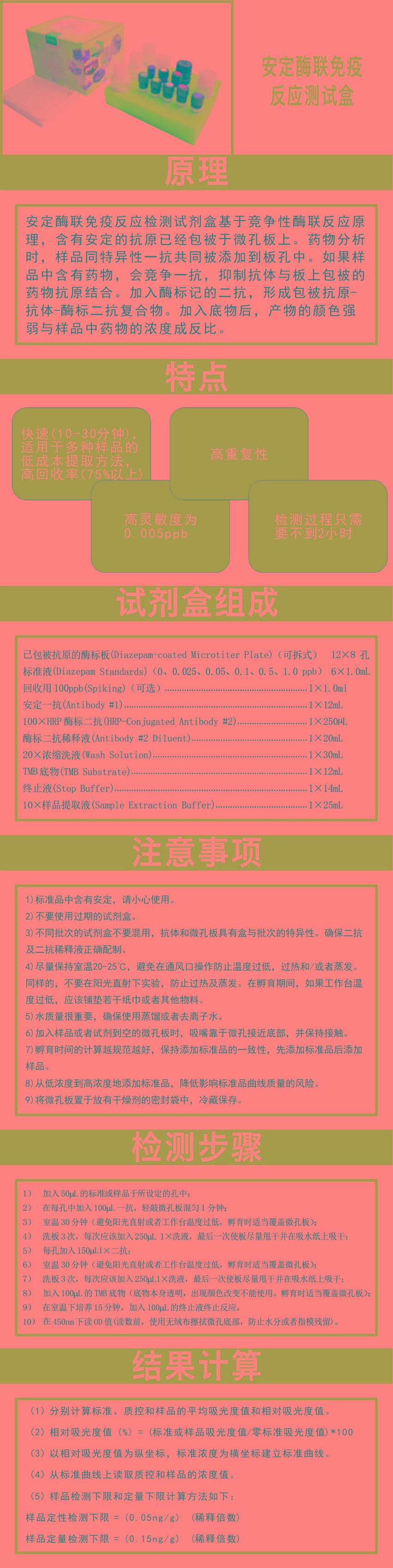 試劑盒|產(chǎn)品檢測(cè)試劑盒|代理品牌